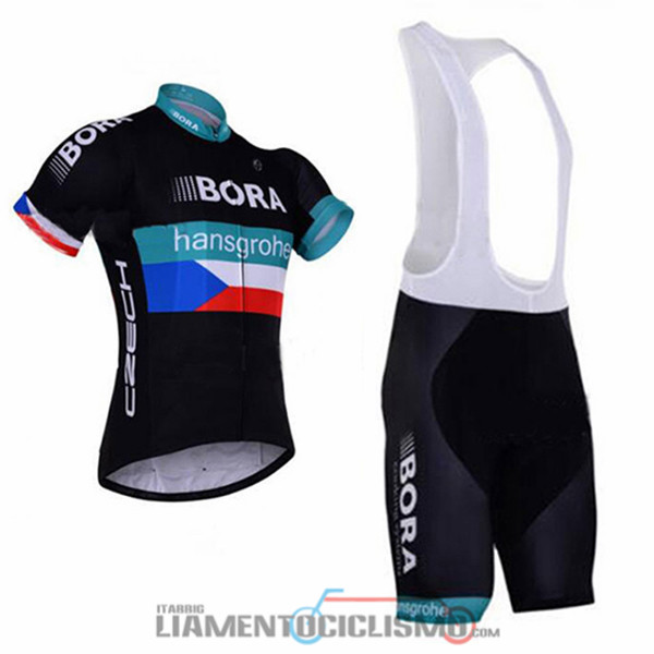 Abbigliamento Ciclismo Bora 2017 Nero